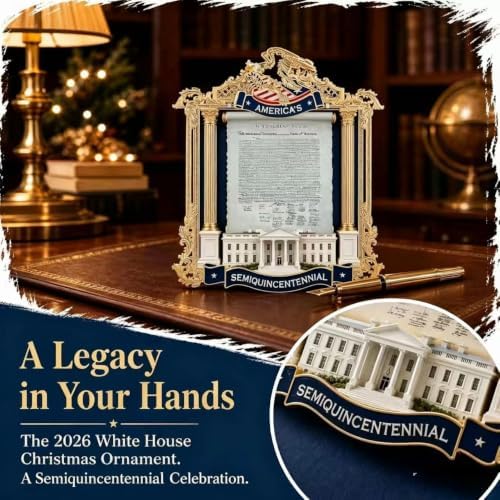 2026 White House Christmas Ornaments (Additional Issuance Edition) - Image 3