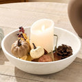 Vanselia Decorative Table Bowl Ceramic Trays Home Room Decor (10" Rustic) by VanseliaHome