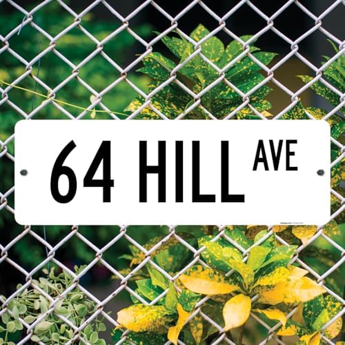 Custom Street Sign, Personalized Novelty Road, Brown Border, Christmas | 18x6 Inches, ACM, Made in USA by Sigo Signs - Image 4