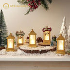 24 Pack Gold Mini Lanterns Decorative Indoor, for Wedding Decor - Image 2