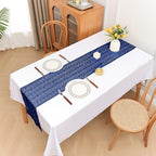 Sugargirl 10 Packs 12 x 72 inches Sequin Table Runner, Glitter Navy Table Runner for Birthday Party Supplies Wedding Holiday Celebration Event Decorations - Image 2