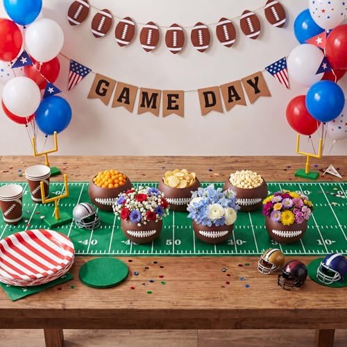 LemonRoad 6 Pcs Flower Pot, Football, 3.93 x 3.93 x 3.15 Inches, 6 - Image 6