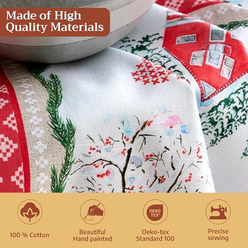 Maison d' Hermine Cloth Napkins Set of 4 Reusable 100% Cotton (20" x 20") - Image 3