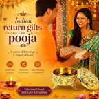 Yexiya 48 Pack Golden Indian Return Gift Boxes for Diwali Pooja, Elegant - Image 6