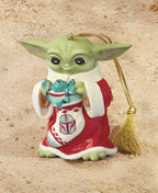 Lenox 897106 Holiday Grogu with Stocking Ornament, Christmas, Decorations - Image 6