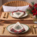Spode - Holiday Cloth Napkin Set, Reusable Table Linens, 4 Piece Napkins - Image 5