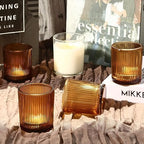 Votive Candle Holders, 36 Pack Amber Candle Holders for Christmas - Image 6