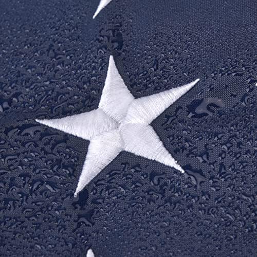 American Flag 8x12 FT, Large US Flag USA High Wind with Embroidered Stars, Sewn Stripes, Brass Grommets, DurableOutdoor Outside - Image 4