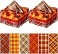 Mixweer 24 Pack Fall Thanksgiving Cloth Napkins Bulk, 15 x 15 Inch by Mixweer