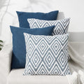 HPUK Throw Pillow Covers 20x20, Set of 4, Navy Blue Couch Pillow Covers by HPUK