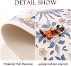 patdrea Designer Vintage French PVC Placemats Set of 6,12"x17"-Ivar A - Image 5