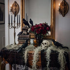 4 Pcs 2.9ft Halloween Decorations Artificial Moss Garland Haunted by Wavyknot