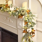 Waipfaru Fall Decor, 6 Ft Fall Garland for Mantle - Image 4