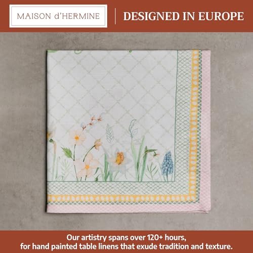 Maison d' Hermine Cloth Napkins Set of 4 Reusable 100% Cotton (20" x 20") - Image 2