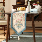 Patdrea Designer Elegant Velvet Table Runner,12"X102"-Montebourg B - Image 2