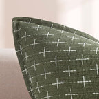 ZWJD Pillow Covers 26x26 Set of 2 Soft Polyester Textured Pillow Covers with Stylish Flange Edge Cozy Farmhouse Euro Sham Throw Pillows for Couch Bed Sofa Living Room - Image 2