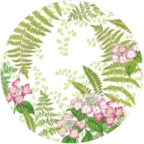 Caspari Fern Garden Placemats - 12 Per Package, Large - Image 2