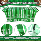Oudain 2 Pcs Football Stretch Table Cover 6 ft Football Tablecloth - Image 5