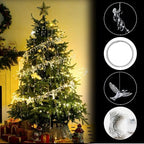 Retisee Crystal Christmas Tree Decor Acrylic Garland, Clear, Hummingbird - Image 3