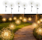 Solar Fireworks Lights for Outside Fairy Garden Warm White 6 Pack by Unknown