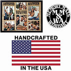MEMORY MATS & WORD ART Wall Sign, Hand-Made Wooden Decoration Plaque for Home and Office- Real Wood - Made in The USA - 11 x 14 x 13 inches (Pets_leave_paw_prints_on_our_hearts) - Image 6