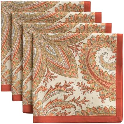 Maison d' Hermine Cloth Napkins Set of 4 Reusable 100% Cotton (20" x 20") by MaisondHermine