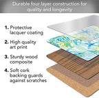 Isla Mona Coast Boxed Set of 4 Premium Hardboard Placemats - Image 3