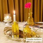 Mini Glass Bud Vases for Wedding & Bridal Shower Centerpieces,Versatile Glass Vases for Home Decor,Party & Anniversary Decorations,Candle Holders,Hydroponics, Aromatherapy Bottles(Pack of 30,Yellow) - Image 2