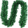 Outroad 9 ft Christmas Garland Soft Greenery Twist Wreath Artificial Ivy Non-Lit Green Garland, for Holiday Season Outdoor Indoor Party Decorations (5 Pack) by OUTROAD