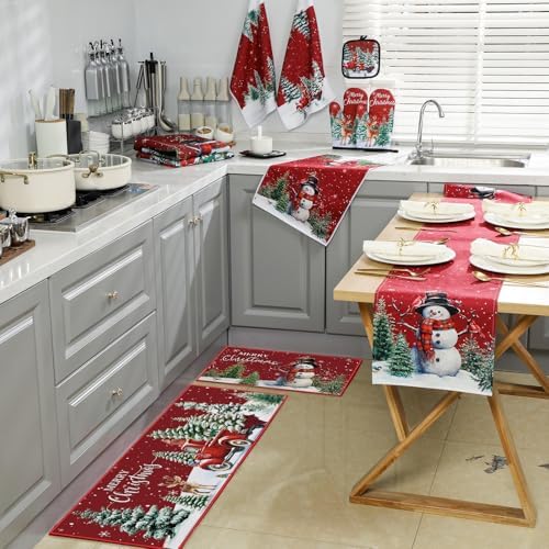 Bonuci 12 Pcs Christmas Kitchen Sets Decoration for Xmas Women Gift - Image 4