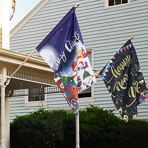 Moukeren 8 Pack Seasonal Garden Flags 28 x 40 Inch, Double Sided, Classic - Image 5