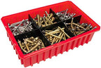 Akro-Mils 42164 6 Pack Plastic Divider for Akro-Grid Slotted Stackable Dividable Storage Tote Container Box, Compatible with 33164, Long Divider - Image 3