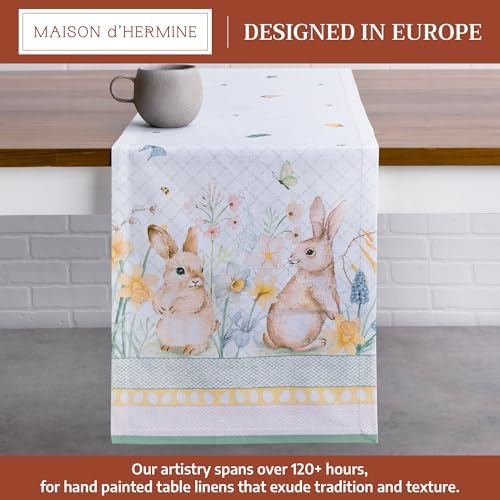 Maison d' Hermine Table Runner 100% Cotton 14.50" x 108" (Single Layer) - Image 2