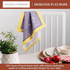 Maison d' Hermine Cloth Napkins Set of 4 Reusable 100% Cotton (18" x 18") - Image 2