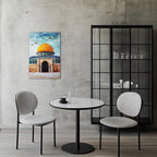 TIEHAOMAI Dome of the Rock Wall Art（Mosque-2,28x42inch (70x105cm) - Image 5