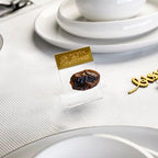 Ramadan Date Holder, Bismillah Islamic Calligraphy, Iftar Party, Ramadan Table Decoration, Eid Mubarak Gift (6 Pcs, Modern Design, Gold) - Image 3