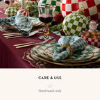 MACKENZIE-CHILDS Set of 4 Polyresin Napkin Rings, Cute Napkin-Holder Rings, Toyland Drum - Image 5