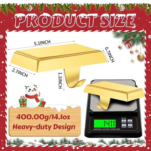 OCTERIC Christmas 4 Pcs Gold Stocking Holders Mantel Hook Hangers Fireplace Hooks Hanger Grip Bases for Christmas Party Decorations Xmas Décor - Image 2