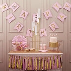 6PCS 5 Arm Gold Candle Holders for Wedding Table Centerpieces,39.37'' Tall - Image 5