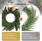 Artgar 24 Inch Christmas Pine Wreath - Christmas Wreaths for Front Door - Image 6