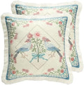 patdrea Designer Velvet Throw Pillow Cover,Set of 2,18"x18"-MontebourgB by patdrea