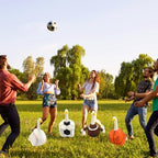 Abbylike 4 Set Football Porch Goose Outfit Lawn Baseball Goose Costume Rugby Basketball Porch Game Day Clothes for 23" H Statue Patio Yard Party Celebrations Decor - Image 2