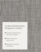 Chilewich Basketweave Placemats, Woven Round Placemats Set of 4 - Image 3
