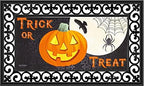 Evergreen Flag Seasonal Sassafras Interchangeable Mat and Tray Trick or Treat Jack-o-Lantern by EvergreenFlag