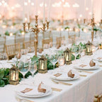 24 Pack Brass Mini Lanterns Decorative Indoor, for Centerpiece - Image 7