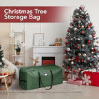 Holiday Cheer Christmas Tree Storage Bag Waterproof 9ft Green - Image 5