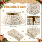 Soulchen Faux Fur Christmas Tree Collar - Image 2