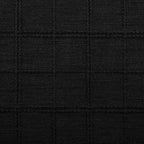 ZeeMart Linen Checked Farmhouse Placemats Set of 6, Black 13x19in - Image 4