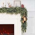 6FT Real Touch Artificial Cedar Garland for Christmas Decor by Senjie