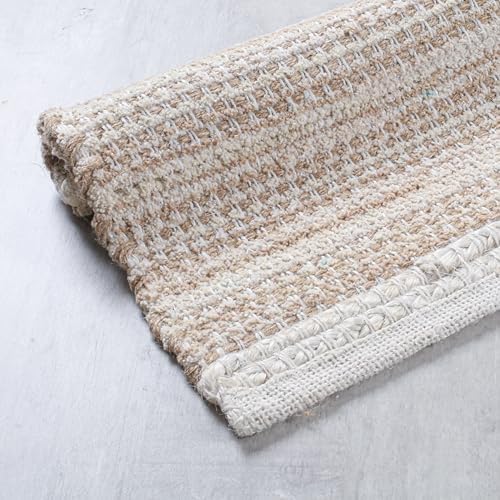 Hausattire Jute Woven Placemats, Natural, 13x19 in, 4-Pack - Image 5